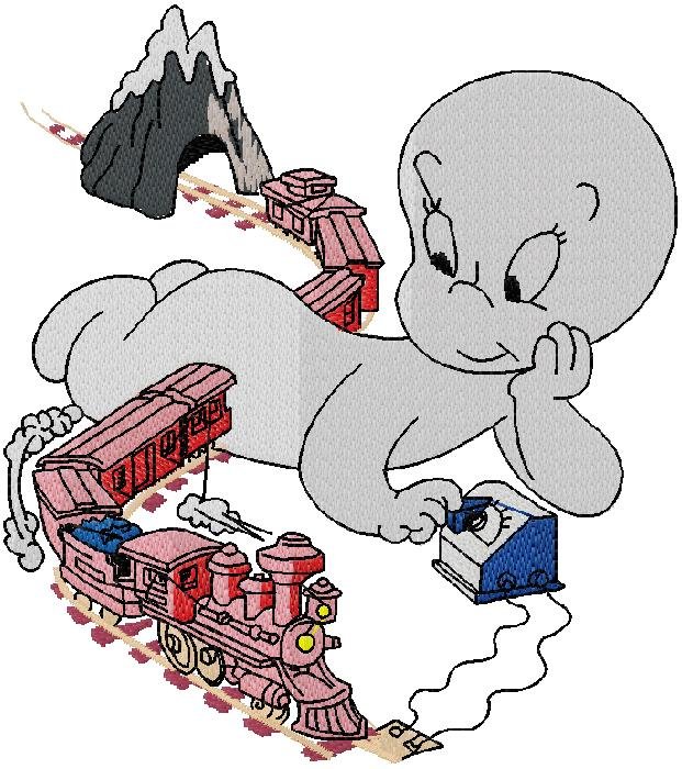 casper embroidery design