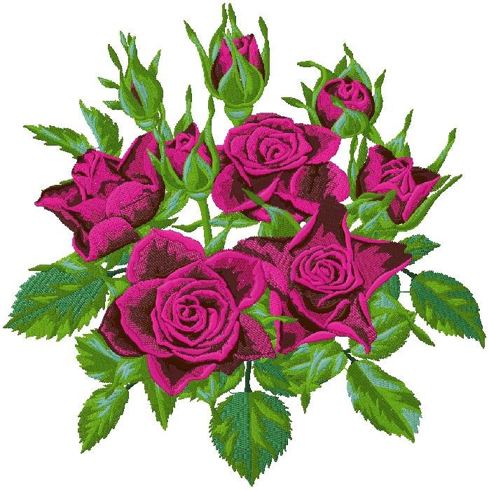 fantastic floral embroidery design