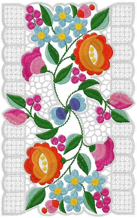 flowers Embroidery Design