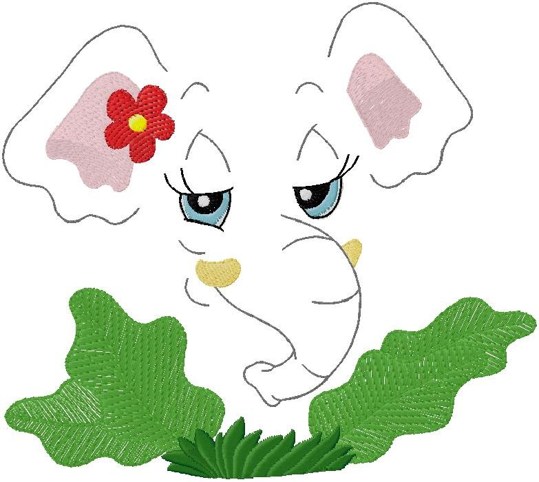 Elephant Eembroidery Designs 
