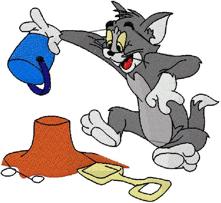 Tom embroidery design