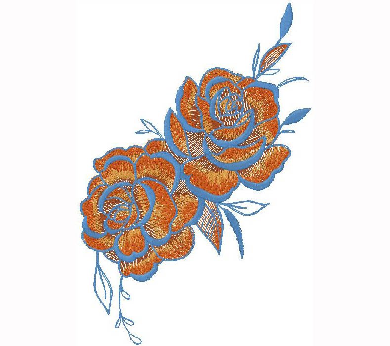 floral Embroidery design