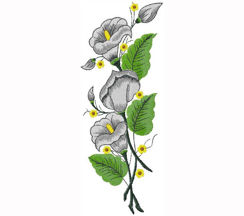 flowers Embroidery design