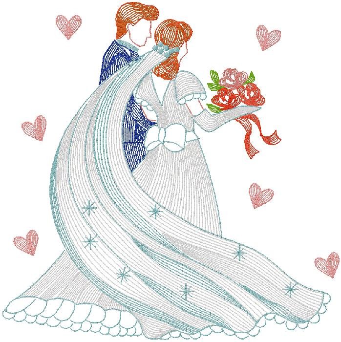 wedding embroidery designs