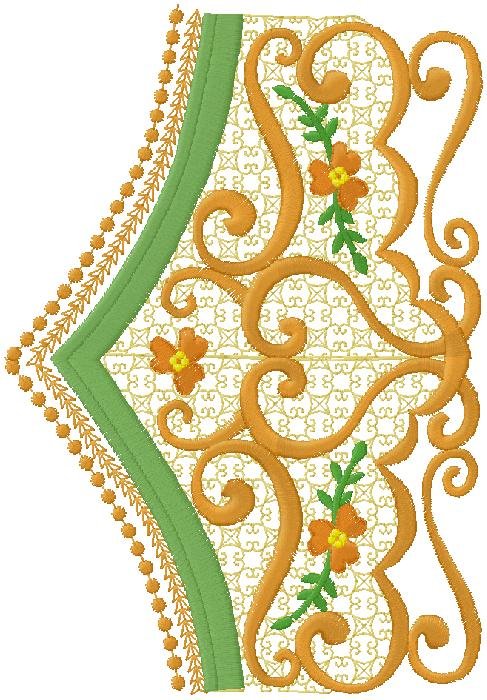 Pattern embroidery design for free download