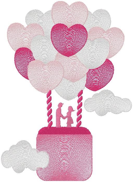 Romantic - Machine Embroidery Design