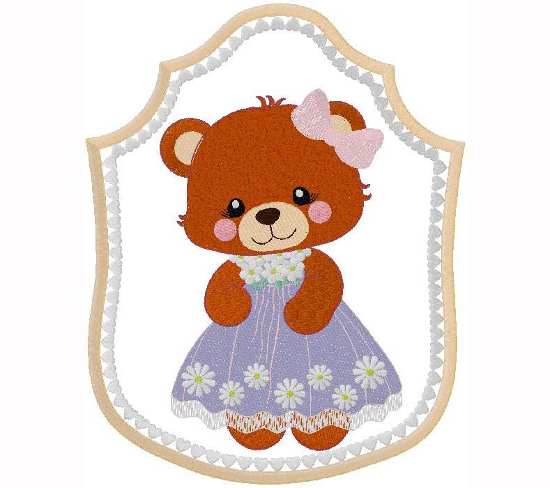 Teedy Bear embroidery design