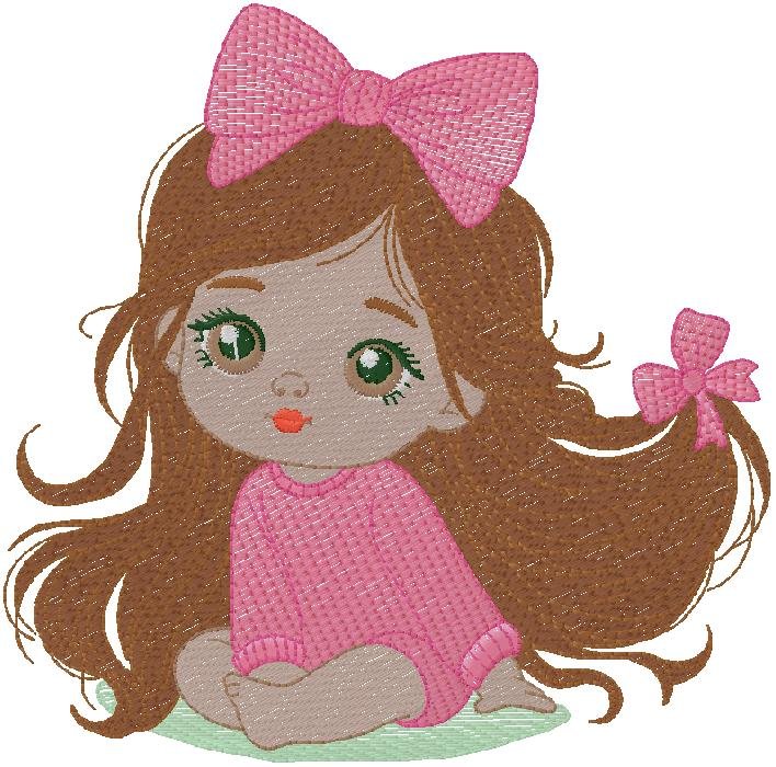 cute Girl design for free download
