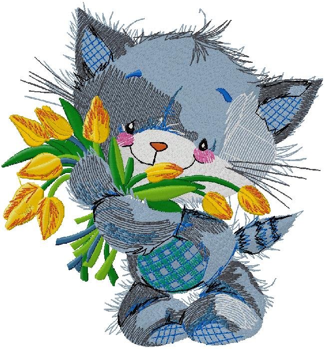 cute cat design for free download