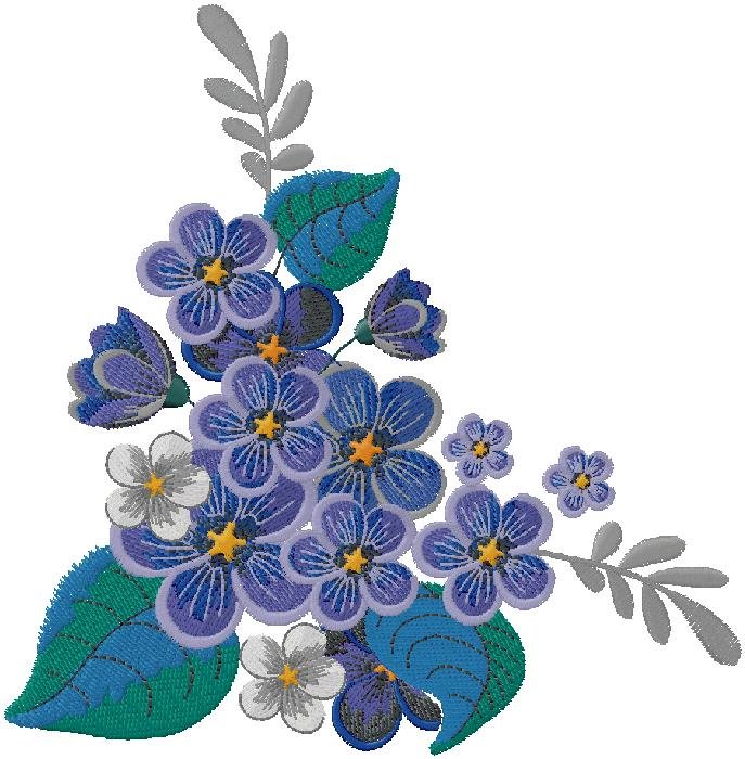 floral - Machine Embroidery Design