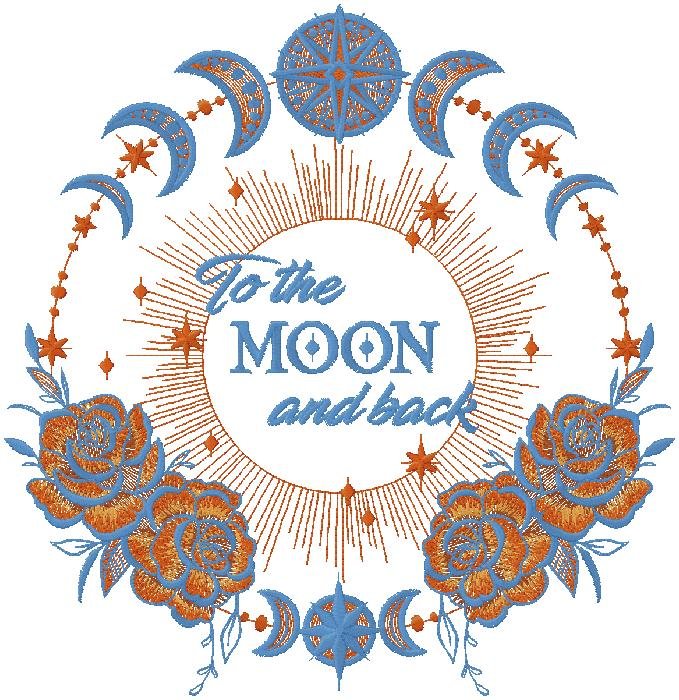 wonderful floral embroidery design