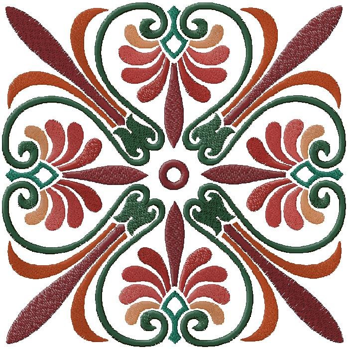 wonderful pattern Embroidery Design