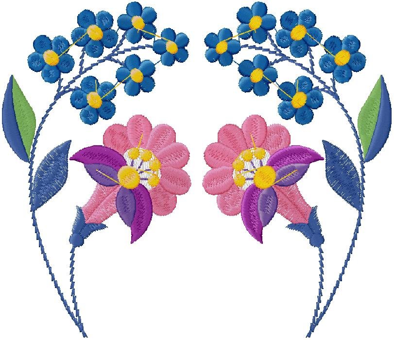 Floral - Machine Embroidery Design