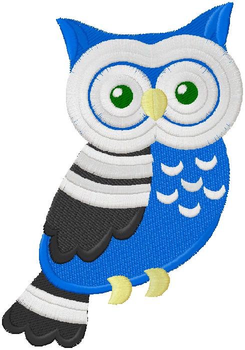 Owl machine Embroidery Design