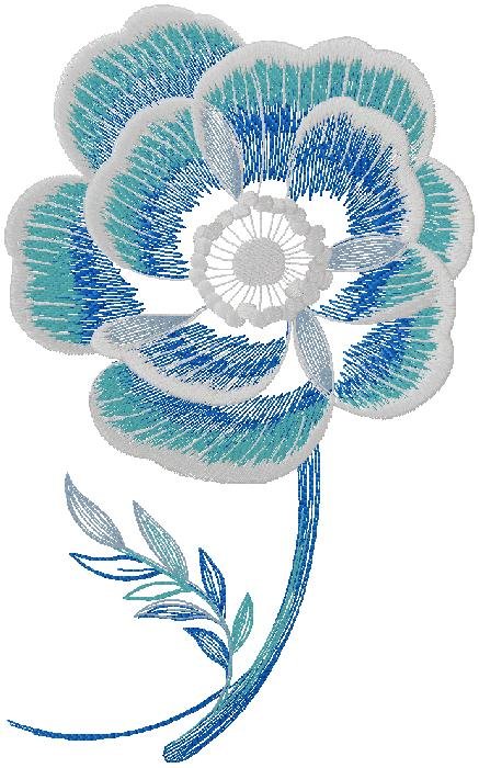 flower embroidery design