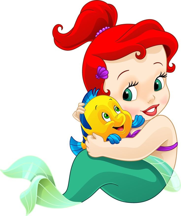 wonderful Little Mermaid Embroidery Design