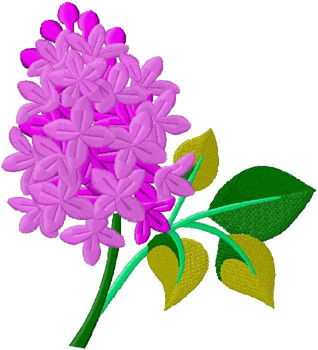 floral machine Embroidery Design