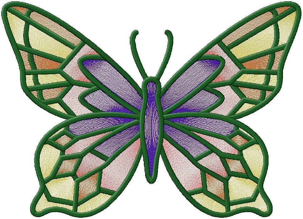 wonderful Butterfly embroidery design