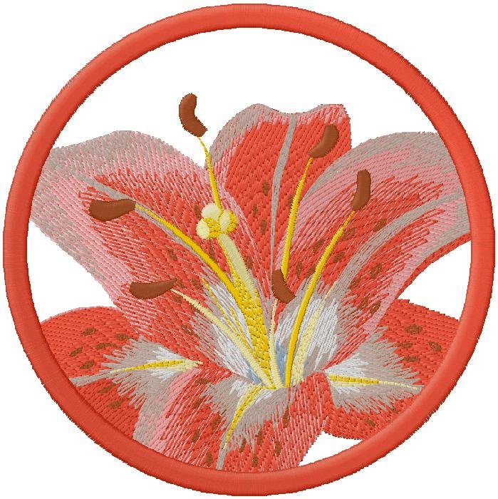 flower embroidery design 