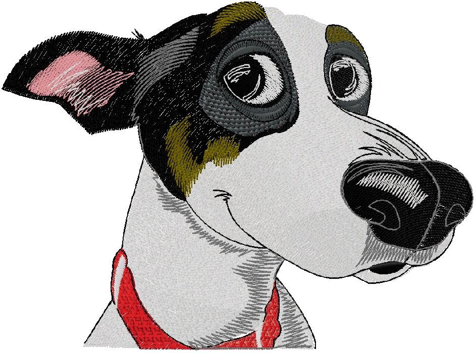 Cute Puppy Portrait – Embroidery Design