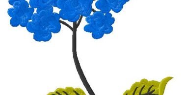 flower embroidery design