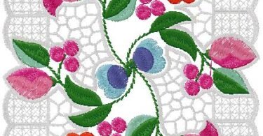 flowers Embroidery Design