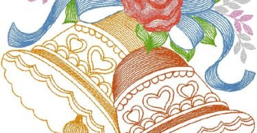 Bells machine Embroidery Design