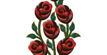 Floral - machine embroidery design
