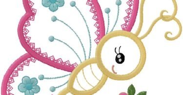 butterfly Embroidery Design