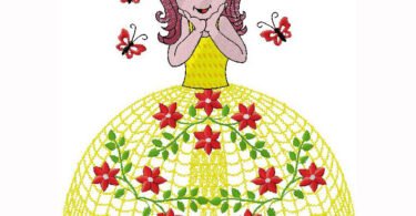 cute Girl embroidery design