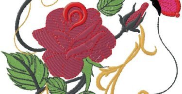 fantastic floral embroidery design