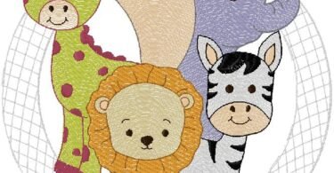 Animals - Machine Embroidery Design