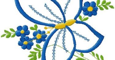 Butterfly - Machine Embroidery Design