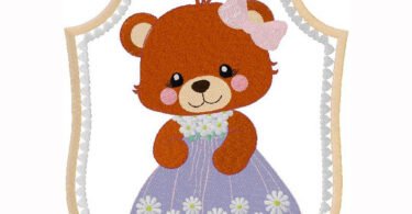 Teedy Bear embroidery design