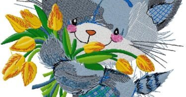 cute cat design for free download