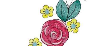 floral Embroidery Design