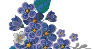 floral - Machine Embroidery Design