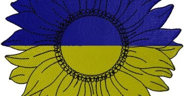 flower embroidery design