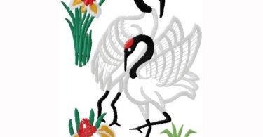 wonderful Birds embroidery design for free download