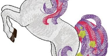 wonderful Unicorn - embroidery design
