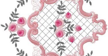 wonderful floral embroidery design