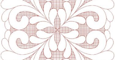 wonderful pattern Embroidery Design