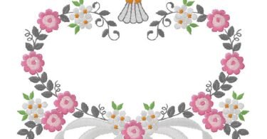 Dove machine Embroidery Design