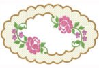 Floral Border - Machine Embroidery Design