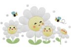 Floral machine Embroidery Design