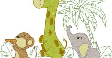 animals machine Embroidery Designs