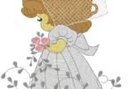 Baby Bride Embroidery Design