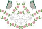 Floral Machine Embroidery Design