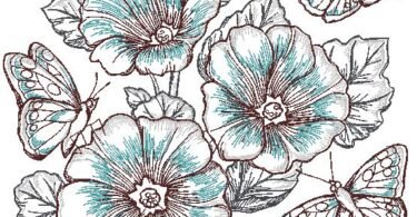 floral machine Embroidery Designs