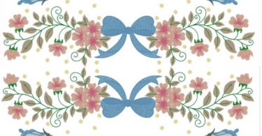 wonderful Floral embroidery design